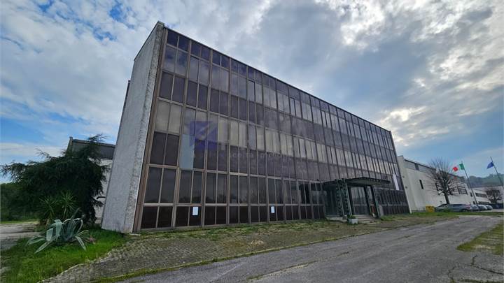 Capannone con palazzina uffici e ampia corte