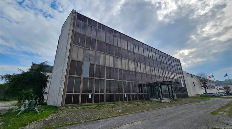 Capannone con palazzina uffici e ampia corte