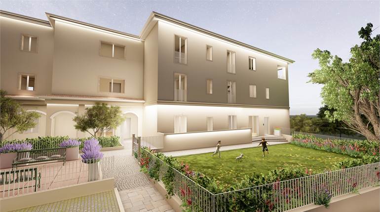 Appartamento in classe A con spazio esterno privato