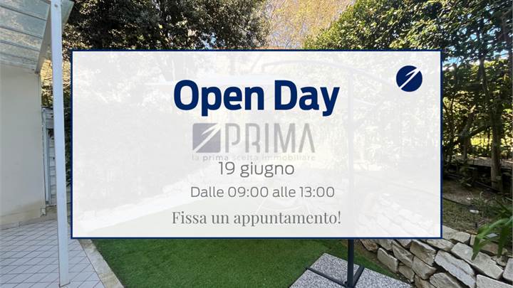 Sirolo bilocale con giardino e piscina condominiale