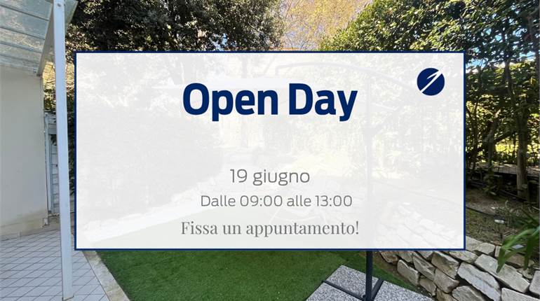 Sirolo bilocale con giardino e piscina condominiale