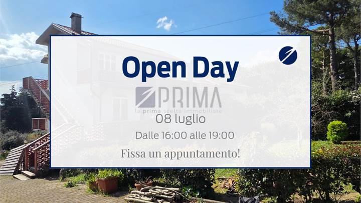 Porzione di casa con ampio giardino